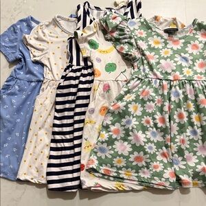 3T Spandex Blend Soft Dress Bundle